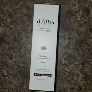 D'Alba White Truffle Aromatic Spray Face Serum 4 oz New
